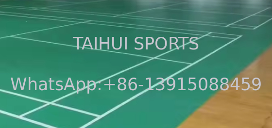 Professional Wear Resistance Indoor PVC Indoor Sport Court Customized Synthetic Sports Flooring