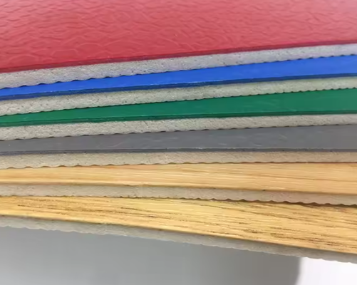 Factory Directly Pvc Badminton Roll up Floors Vinyl Sport Court Rubber Flooring Mats Plastic PVC Flooring