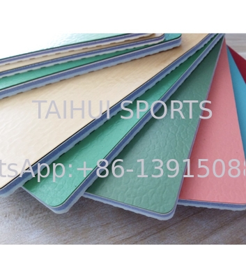 4.5mm 6mm 7mm 8mm thickness Indoor PVC Flooring for Futsal Courts Indoor Sports Flooring