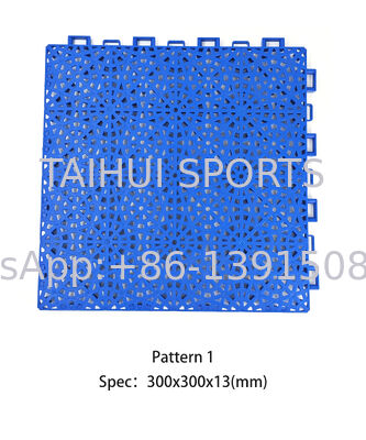 High Impact Resistant PP Interlocking Floor Tiles Ideal for Multi Sports Courts Quick Delivery