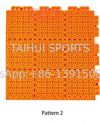 High Impact Resistant PP Interlocking Floor Tiles Ideal for Multi Sports Courts Quick Delivery