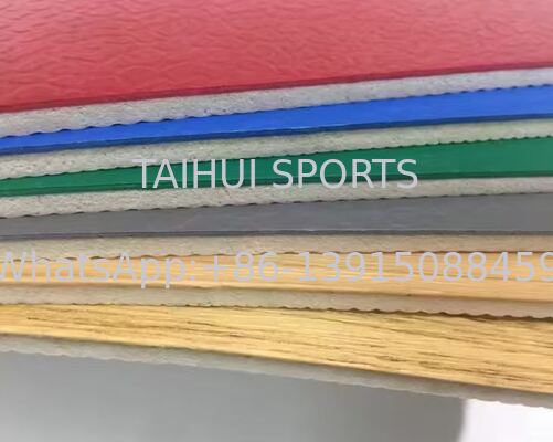 Eco-Friendly Anti-Slip Shock Absorption PVC Vinyl Sport Flooring for Indoor Courts