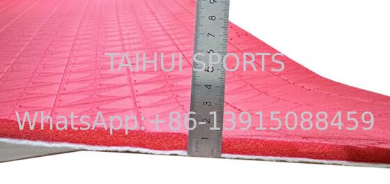 FIFA Underlay Patterned Shock Pad 8mm 10mm 12mm with Fabric under Artificial Grass Popular Pattern