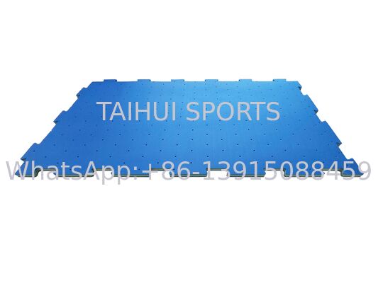 HIC/CFH Tested PE Foam Shock Pad with Water Drainage Performance and 10-100mm Thickness for Playground Safety