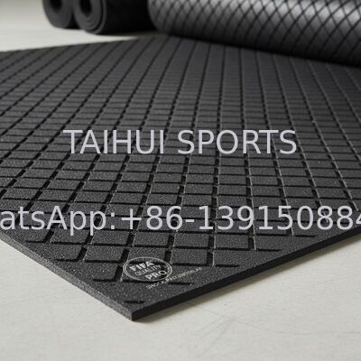 FIFA Certified Shock Pad Underlay with Diamond Hole Design for Customized Length Artificial Grass Sports Fields