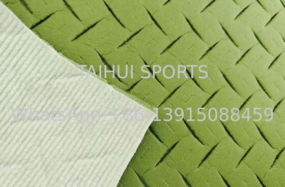 UV Resistant Shock Pad Underlay with High Water Permeability for Artificial Grass in 8-20mm Thickness