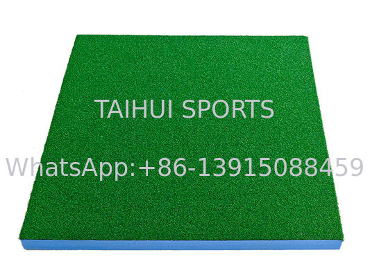 30-80mm HIC Certified Playground Shock Pad with High Water Permeability and PE Foam Cushion Backing
