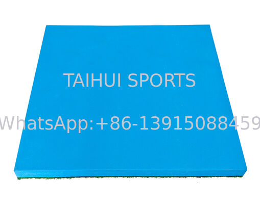 30-80mm HIC/CFH Tested Shock Absorbing Playground Shock Pad with High Water Permeability Artificial Grass Puzzle Pad