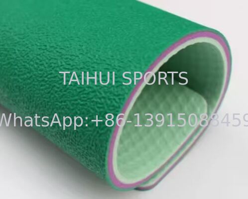 Indoor Sport Court Flooring with Superior Shock Absorption Eco Friendly Materials and Custom Colors for Badminton Basketball and Table Tennis