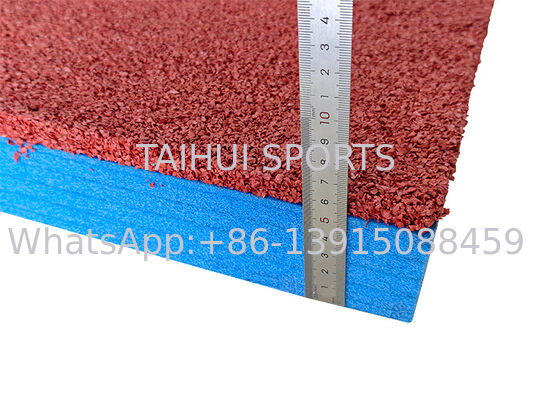 Shock Pad EPDM Sheet High Water Permeability Shock Absorbing Rubber Floor Mat For Playground Cushioning Layer Underlay