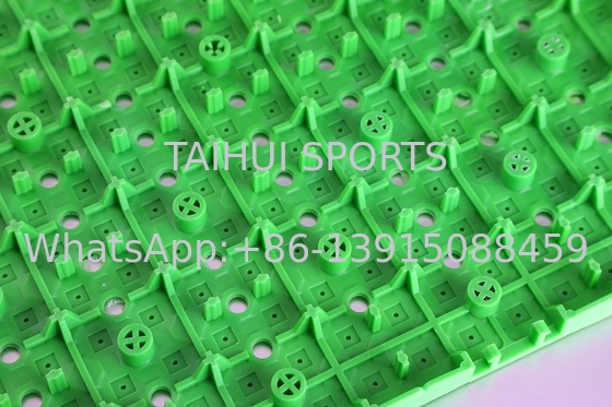 Green 14mm Rubber Shock Pad For Artificial Grass / Sports Fields