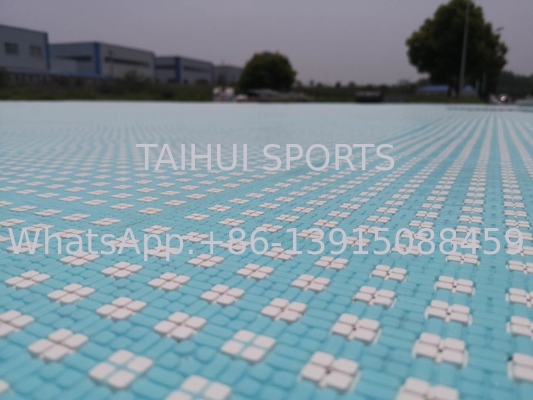 Outdoor Sport Court Tiles  Interlocking Polypropylene Floor Tiles