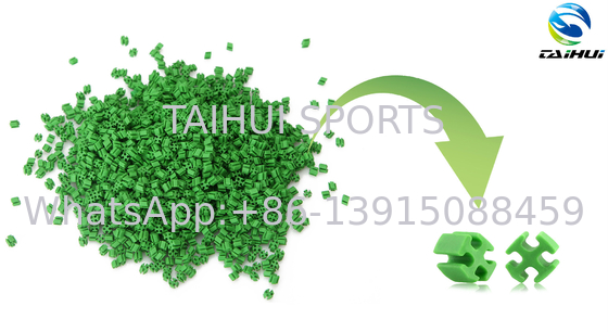 Eco Friendly Synthetic Turf Infill  , Green Infill For Artificial Grass