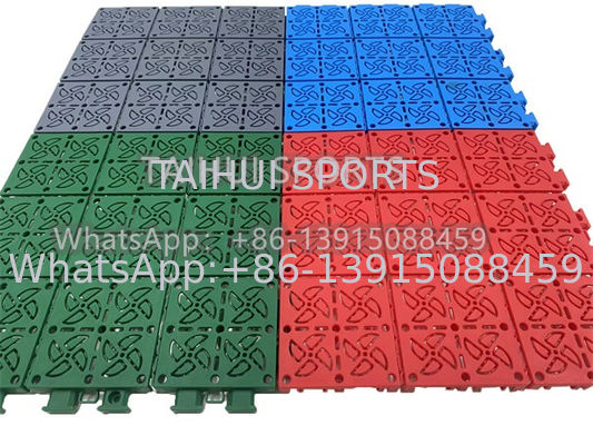 Outdoor Basketball Court Flooring tiles Safety Protection PP Interlocking Tiles