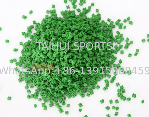 Anti UV Artificial Grass Infill TPE Granule Shock Absorbtion Soccer / Golf / Basketball / Gym