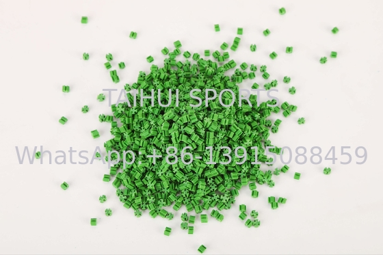 Experience Durability Safety TPE Infill Granules Low Bulk Density Option For Artificial Turf Worldwide