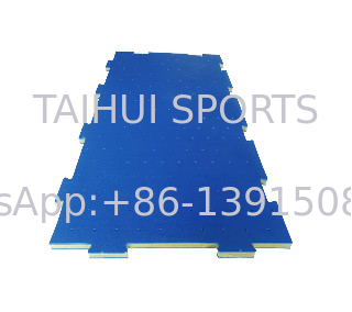 Safer Sports Surfaces Made Possible With Our Certified CFH/HIC Shock Pad Solutions Noise Reduction And Elongation 200%