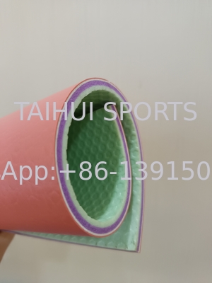 6mm Badminton Pvc Floor Tile Green/Blue/Yellow/ Red/ Gray Fitness Outdoor Indoor PVC Flooring