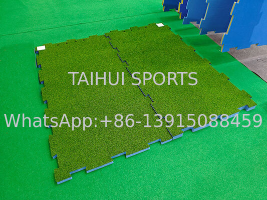 Custom HIC/CFH Tested Playground Shock Pad with 30mm-80mm Thickness and High Water Permeability for Artificial Grass Underlay