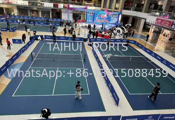 2mm/2.5mm/3mm Thickness Pickleball Flooring Full Roll Vinyl Sports Flooring