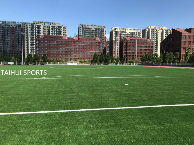 UV Resistant Water Proof 3 Layers Soccer Shock Pad PE Foam Two Sides Grooved Carpet Underlay For Artificial Grass 8