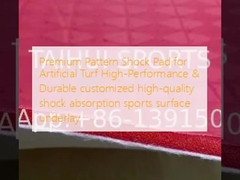 Premium Pattern Shock Pad for Artificial Turf High-Performance 