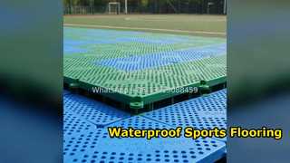Eco PP Tiles Sports Flooring Waterproof & Durable